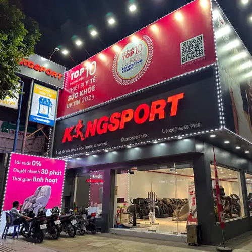 Hệ thống cửa hàng King Sport: Giữ vững ngai vàng trong ngành hơn 10 năm liền