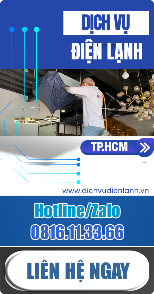 Dịch vụ điện lạnh tại TP.HCM