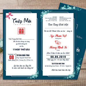 Top 5 địa chỉ thiết kế thiệp cưới đẹp, giá rẻ tại TP.HCM