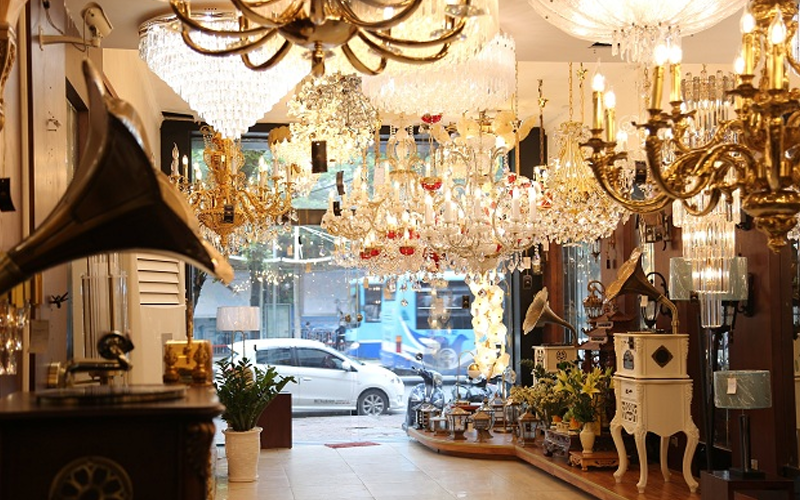 5 cửa hàng bán đèn trang trí nội thất đẹp, giá rẻ tại TP.HCM