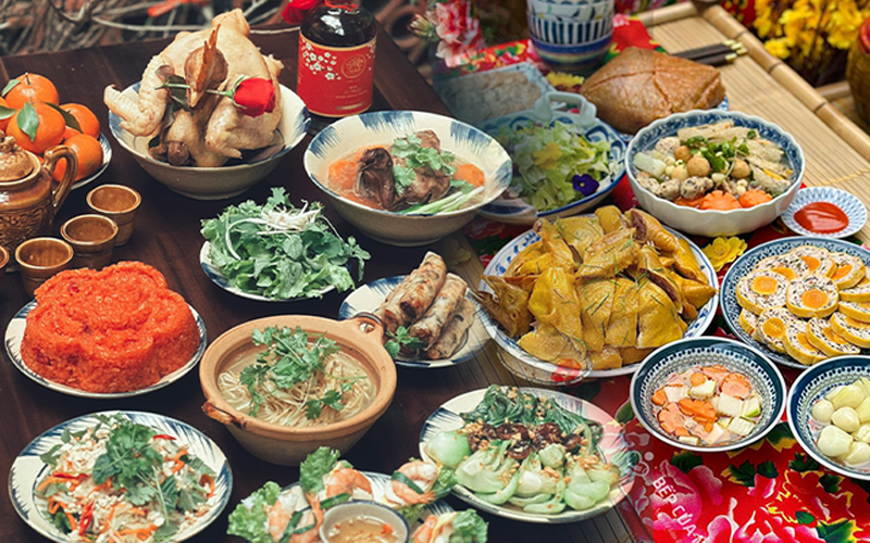 Cách chuẩn bị và bày mâm cúng Giao thừa trong nhà