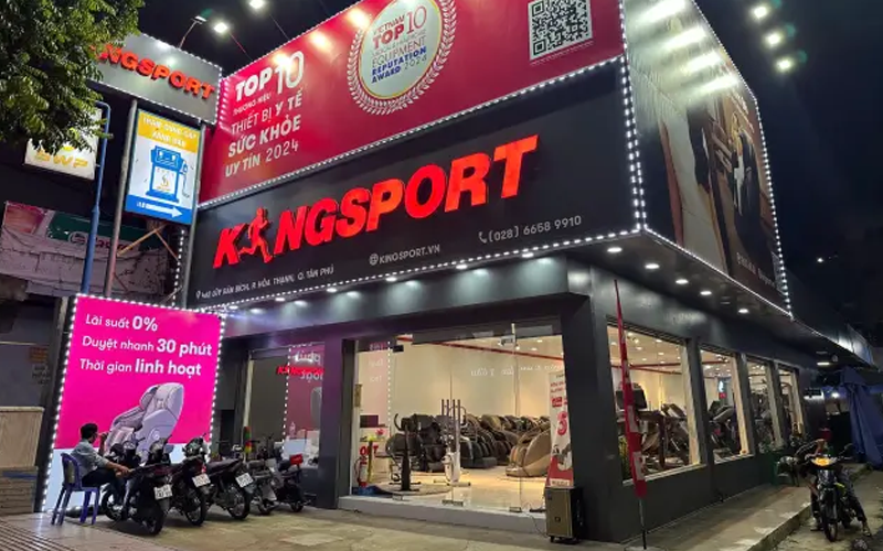 Hệ thống cửa hàng King Sport: Giữ vững ngai vàng hơn 10 năm liền