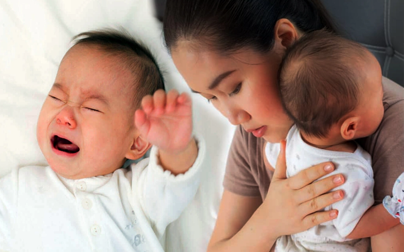 Tại sao em bé khóc sau khi bú? Nguyên nhân và cách xử lý hiệu quả