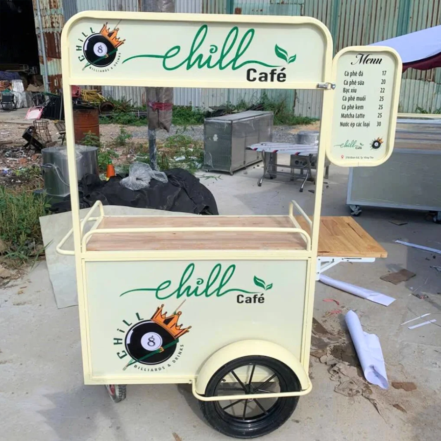 Top 5 cơ sở bán xe cà phê cũ giá rẻ, chất lượng nhất tại TP.HCM